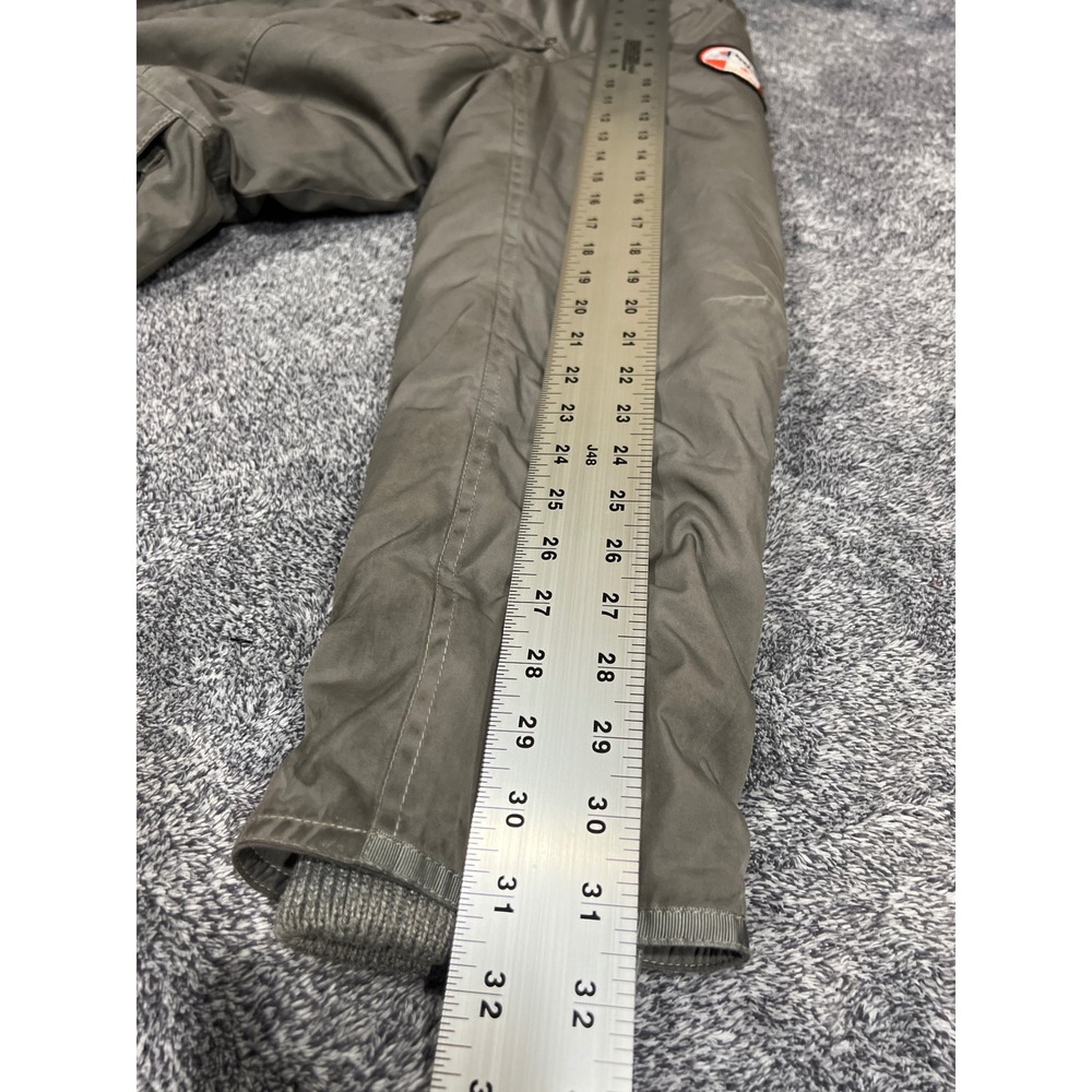 Pajar Canada Mens Grey Down Filled Hooded Parka Winter Coat Large P6J0057F13 - Picture 15 of 16